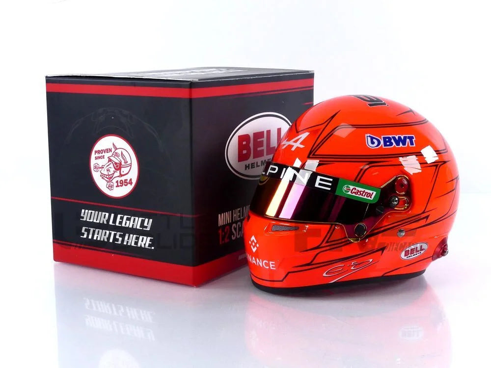 Esteban Ocon HELMET - 1/2 MINI - CASQUE 2023 Alpine