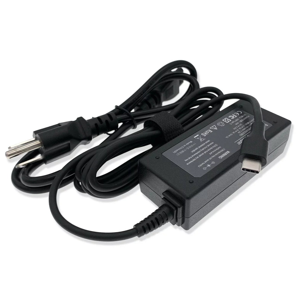Laptop Charger Adapter Power New AC Supply 45W ADLX45YLC3A USB-C Lenovo Type-C