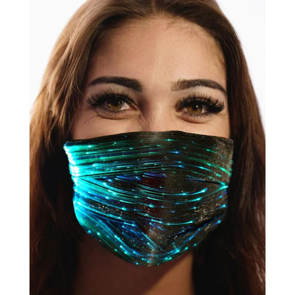 Black Inc. 106332 LED Western Fashion Mask - Party