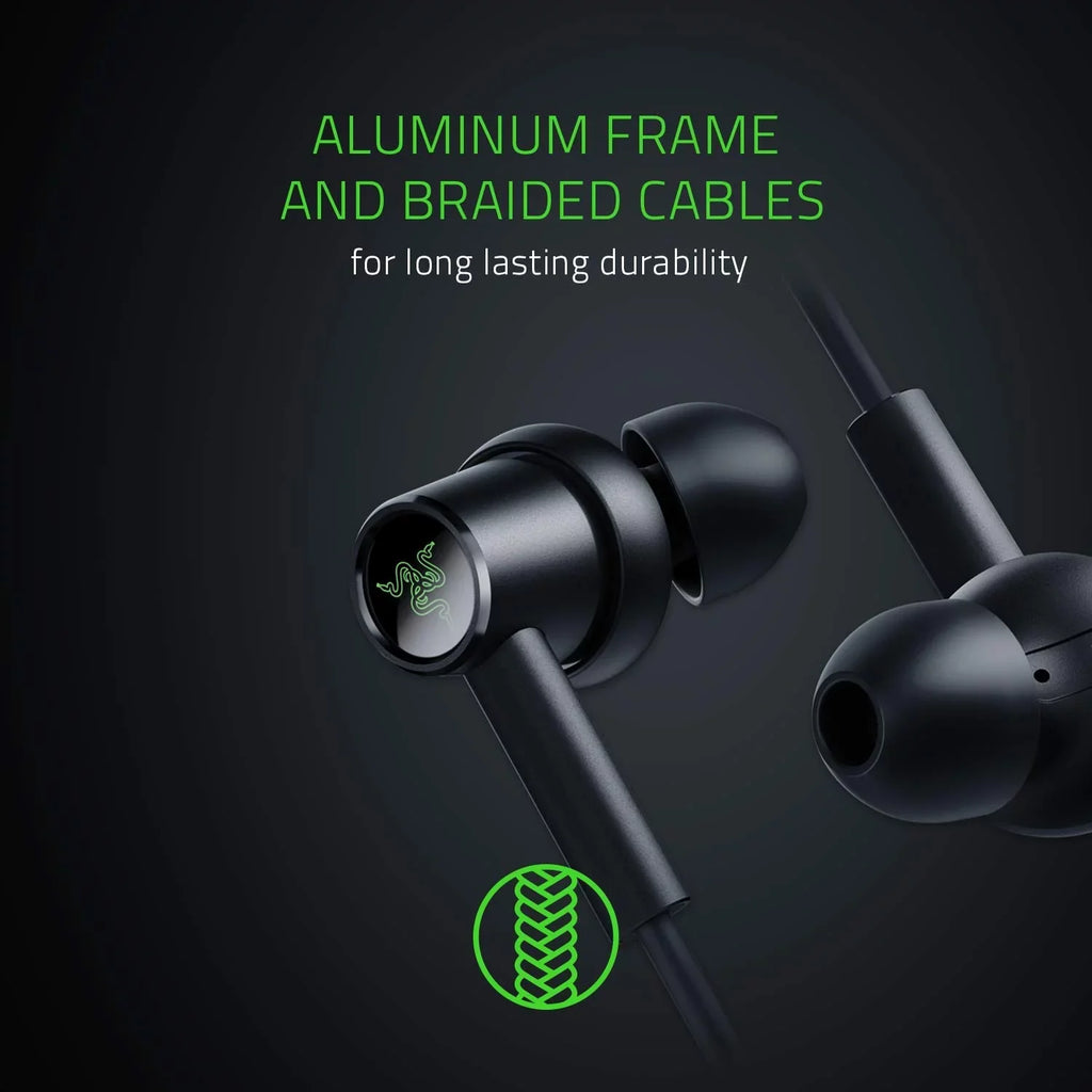 Headphones Gaming Dual Driver In-Ears Black Duo Hammerhead Razer