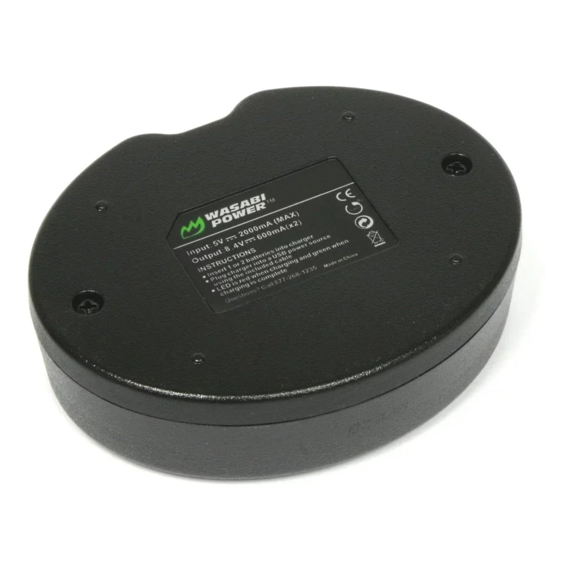 BP-511A, Dual Canon (2-Pack) BP-514 Wasabi Battery for BP-512, BP-511, Power Charger and