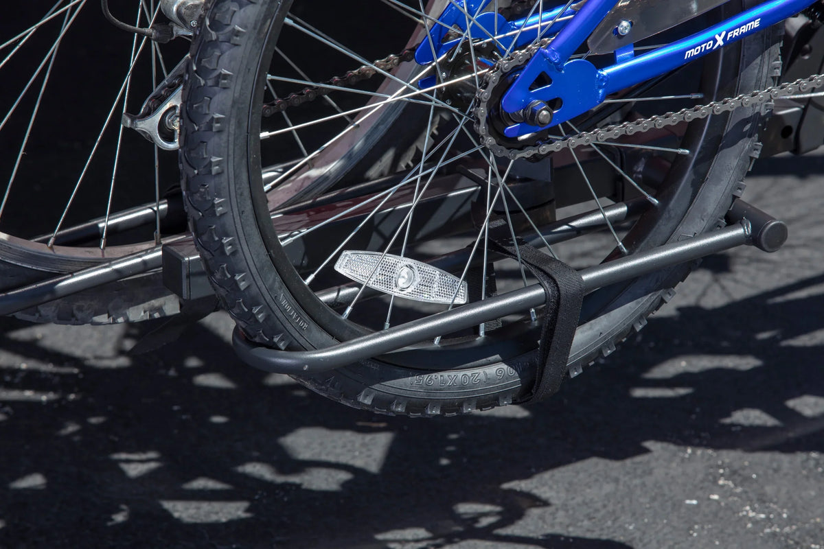 lbs. Tough Hitch-Mount Foldable Rack 2-Bike Capacity 80 Platform Hyper Car 10104071