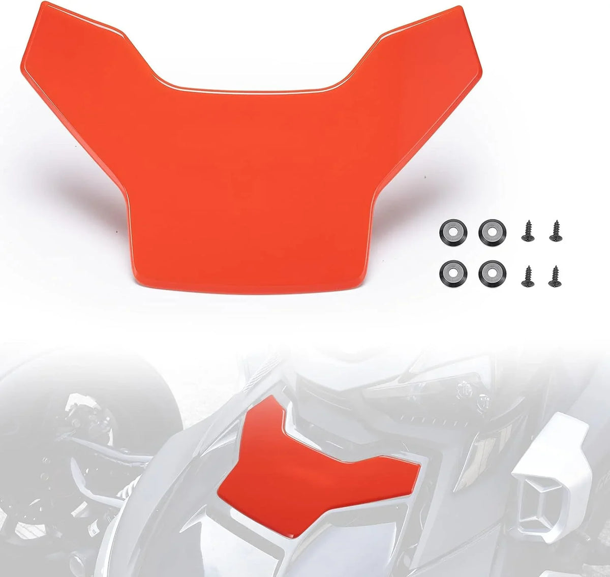 Accent for Panel Hood Can-Am Color Ryker Adrenaline Red UTV & PRO A