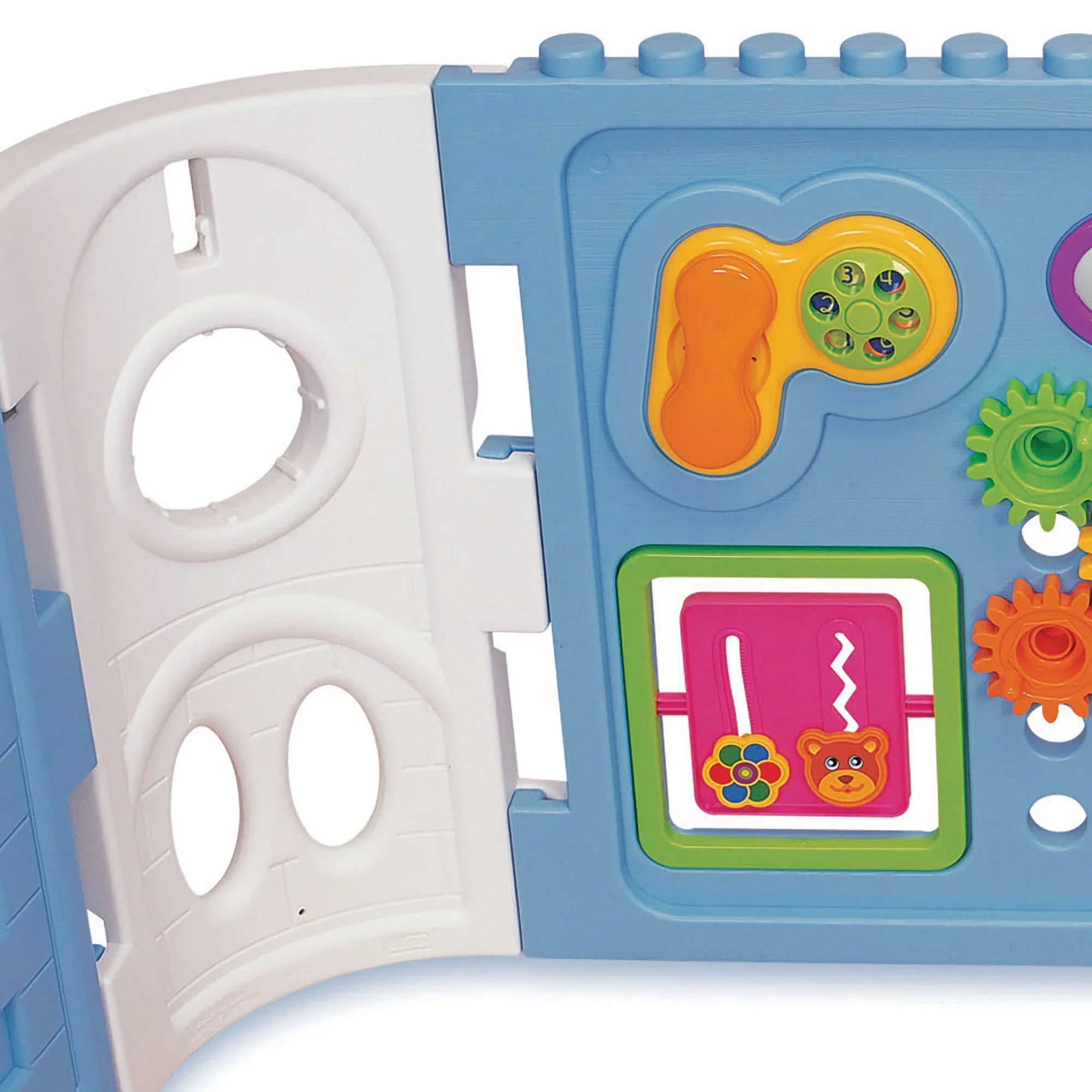 Safe Keeps While Interactive Center, Baby Leraning, 1+ Baby Enclosed Baby Ages Center that
