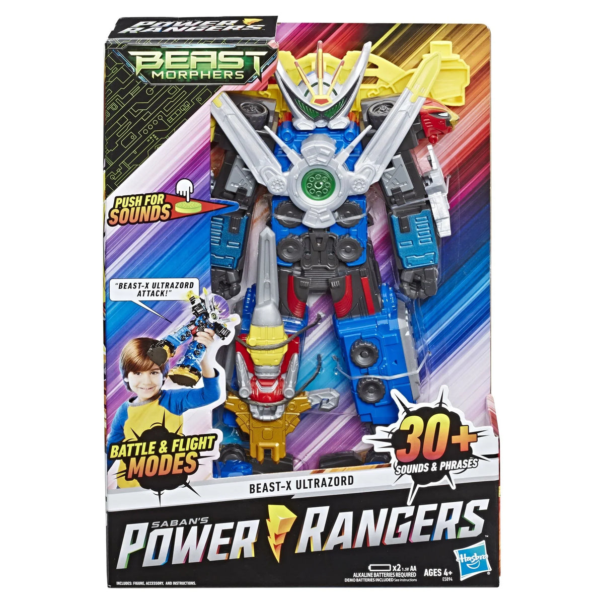X Power (5") Action Kids Beast Ultrazord Boys Girls Figure Toy Rangers: Morphers for and