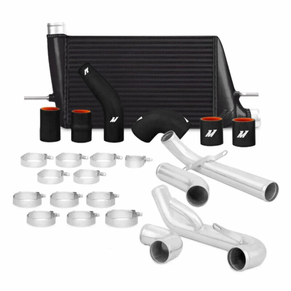 Mishimoto Intercooler X MMINT-EVO-10KBK Kit With 2008-2015 Performance Mitsubishi Evo Black Lancer Compatible
