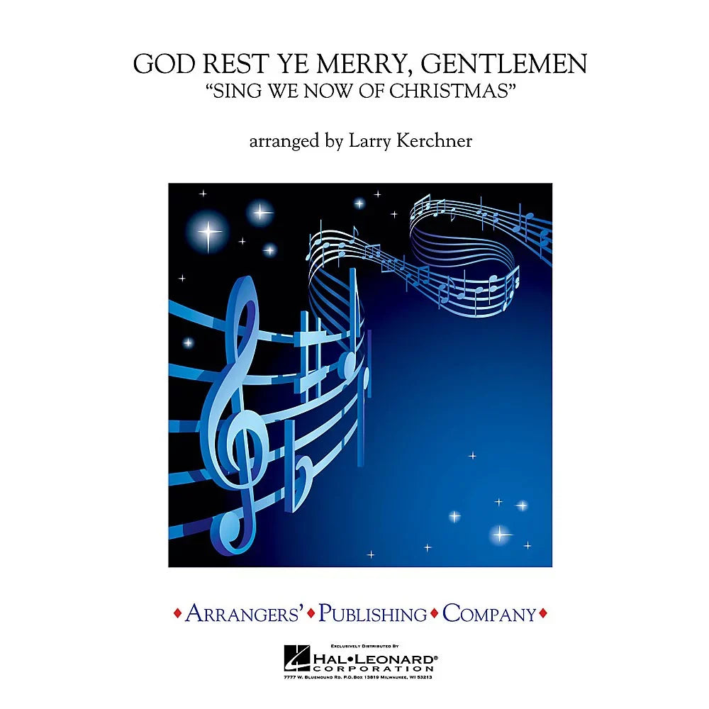 Kerchner Level Larry Merry, Band Ye by Arranged Arrangers 3 Concert Gentlemen Rest God
