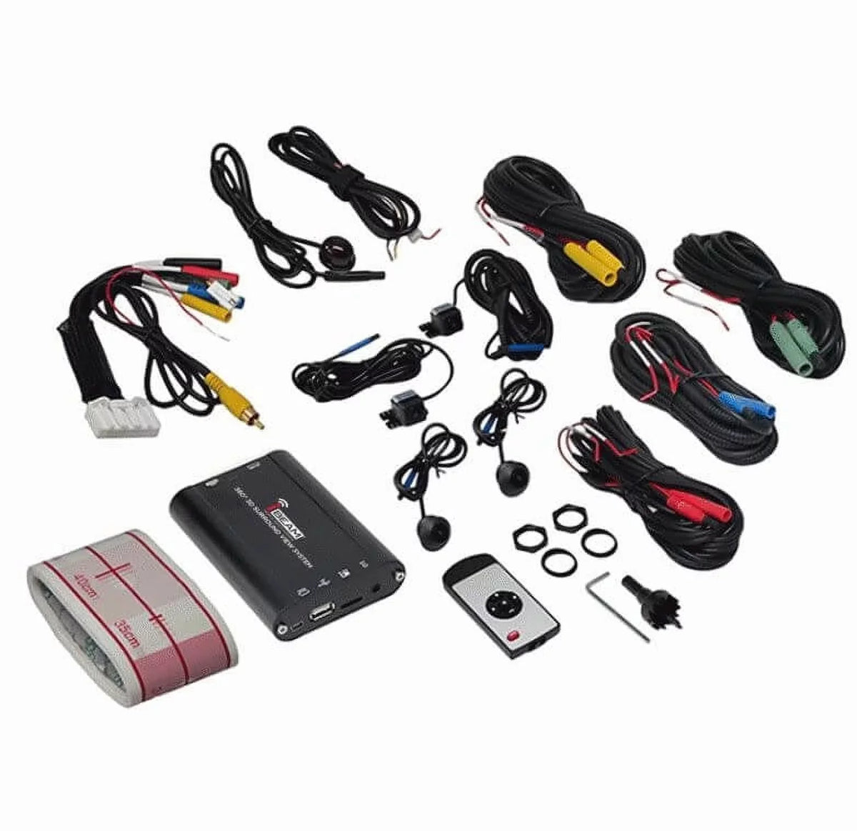 Universal iBeam Mirror 360 Kit Dashcam/Rearview TE-360M45 - degree