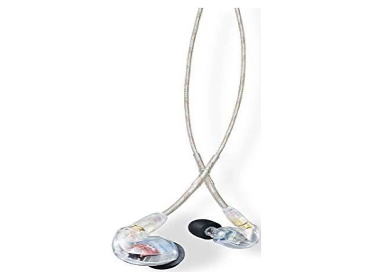 Clear In-Ear Driver Earphones - Dual Sound Shure Isolating SE425 Pro