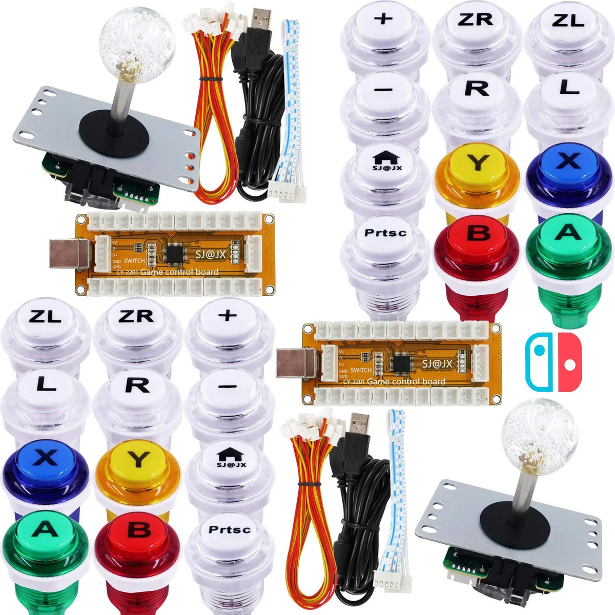 MAME Gamepad Encoder for 8way Game Controller Cherry SJ@JX Switch Raspberry PS3 Arcade Joystick Button Player Retropie 2 Pi PC Microswitch Nintendo MX USB