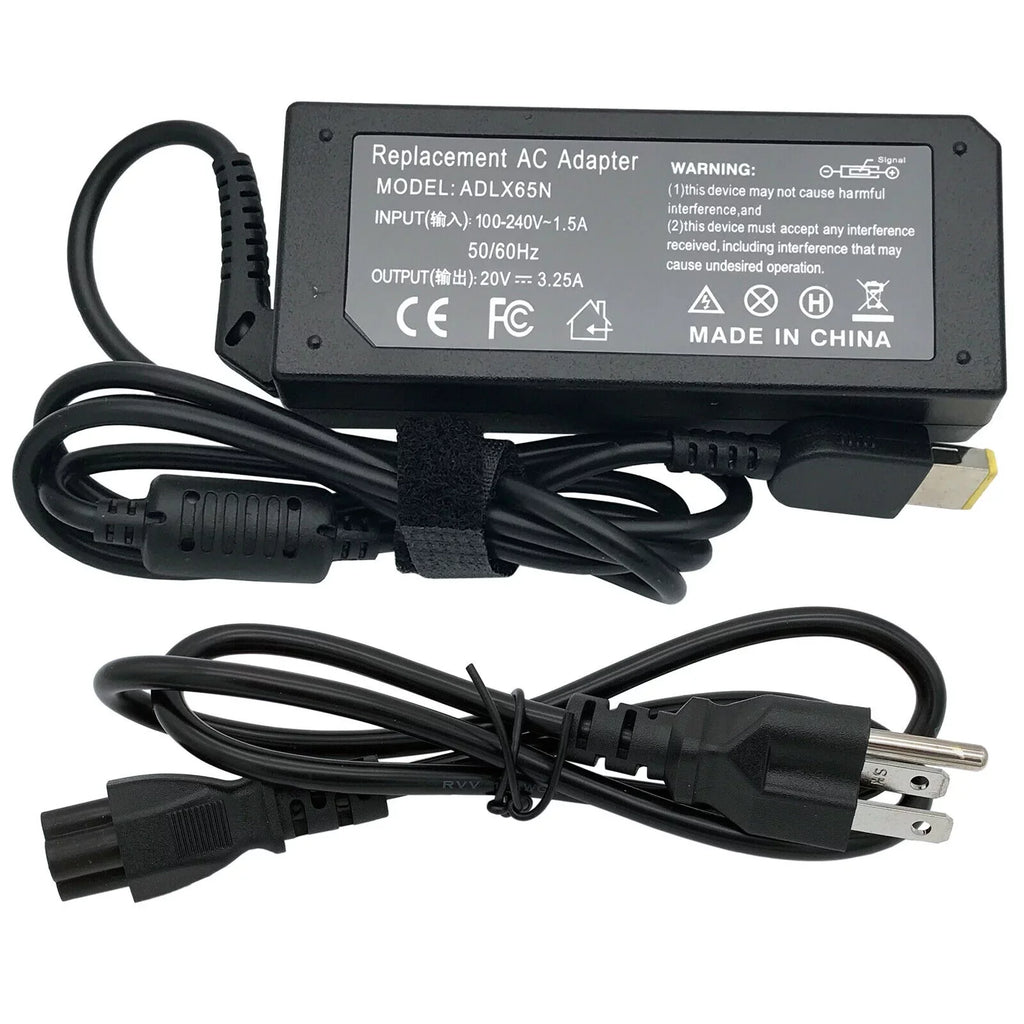 For G40-30 Charger 65W Lenovo 3.25A G50-30 Adapter G50-45 Ideapad G40-45 AC 20V