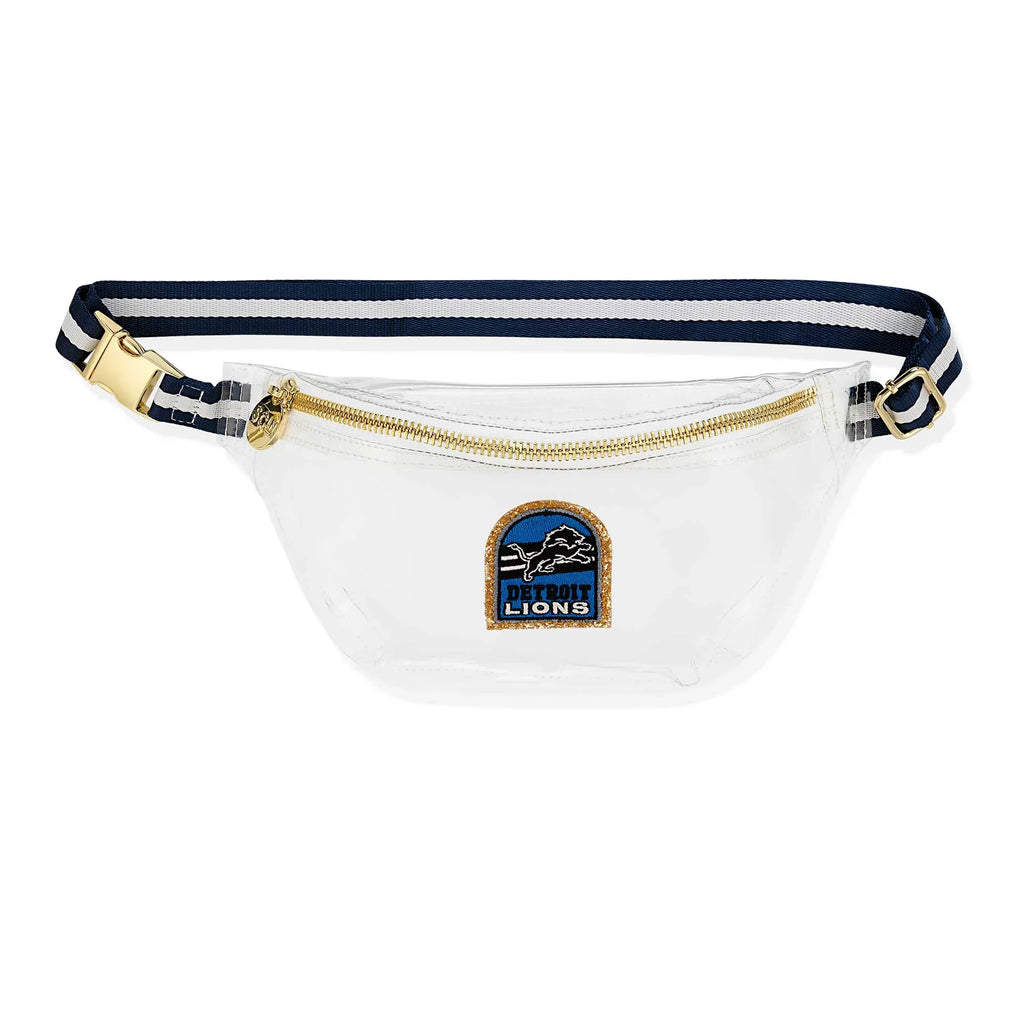 Detroit Lions Clover Stadium Fanny Stoney Pack Clear