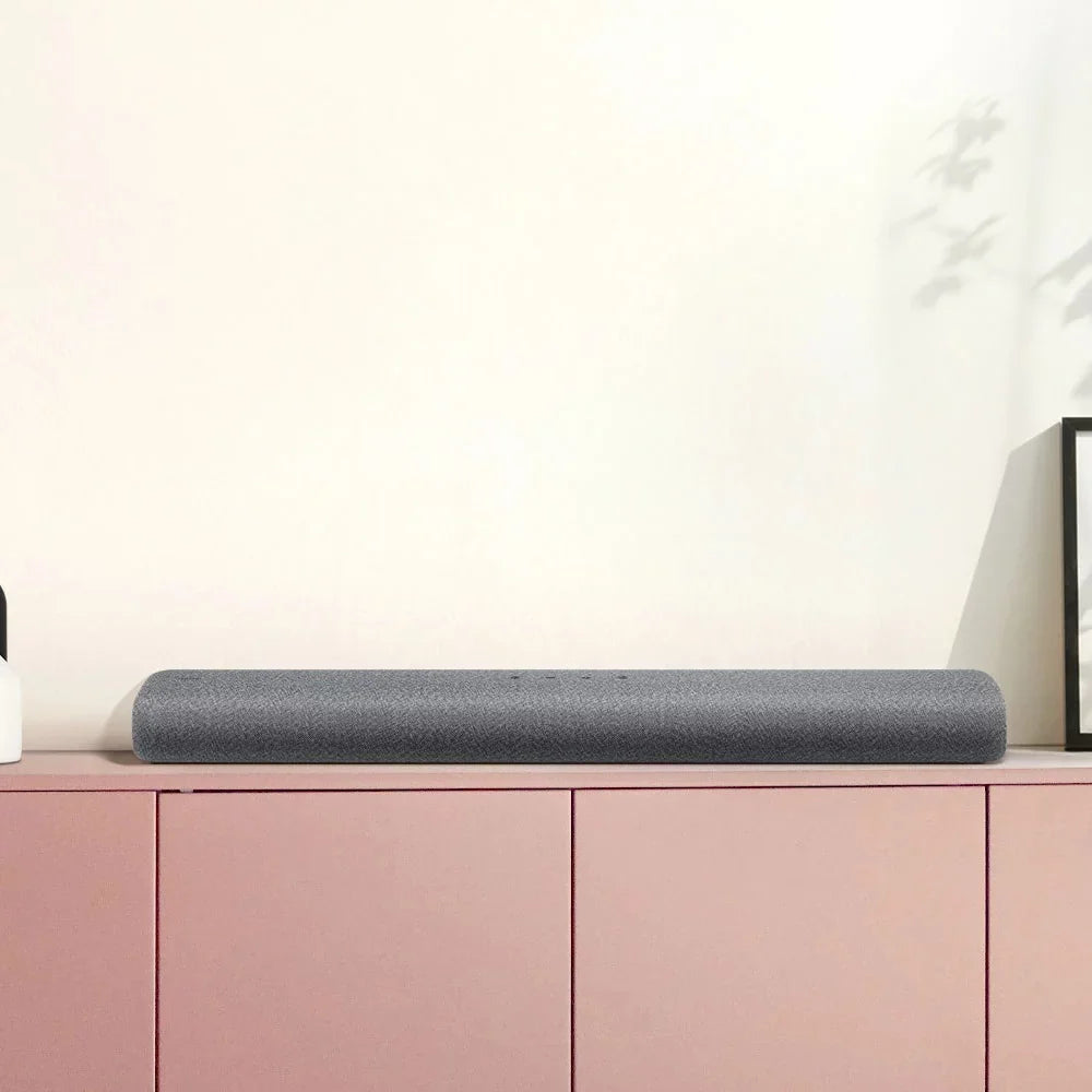 '- Bluetooth Deep Premium Connection, (Open Sound Design, in Box) DTS 3.0ch 2021, Gray Adaptive Soundbar Multi Center Built Atmos, Virtual:X, HW-S50A Dolby with Lite, Speaker,