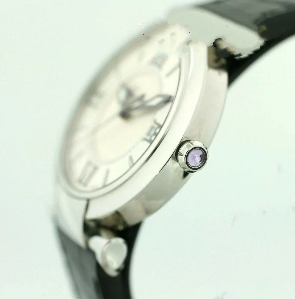 W/B/P Steel Women's Leather Black 8532 Watch Swiss Quartz 36mm ImperialE Chopard
