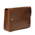 Portfolio File MacBook Case Sleeve Leather Document Grain Folder Top Holder Envelope Folio