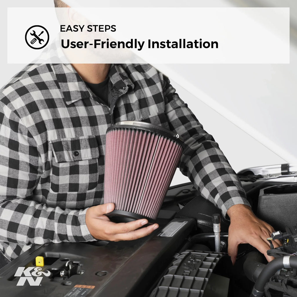 Washable, Filter, Replacement Industrial Heavy High Premium, Filter: Duty: Engine Air Performance, K&N E-3450