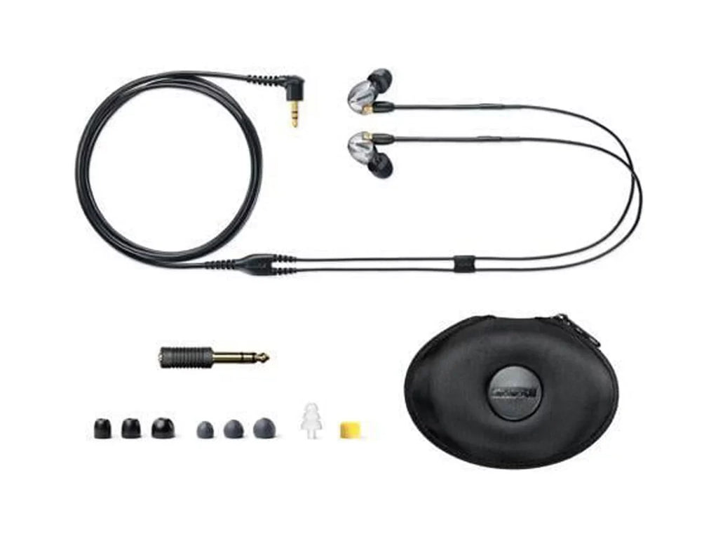 Clear In-Ear Driver Earphones - Dual Sound Shure Isolating SE425 Pro