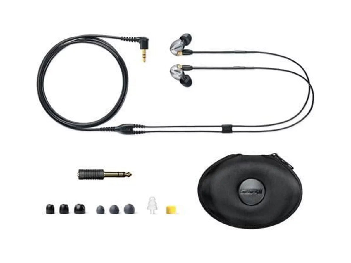 Clear In-Ear Driver Earphones - Dual Sound Shure Isolating SE425 Pro