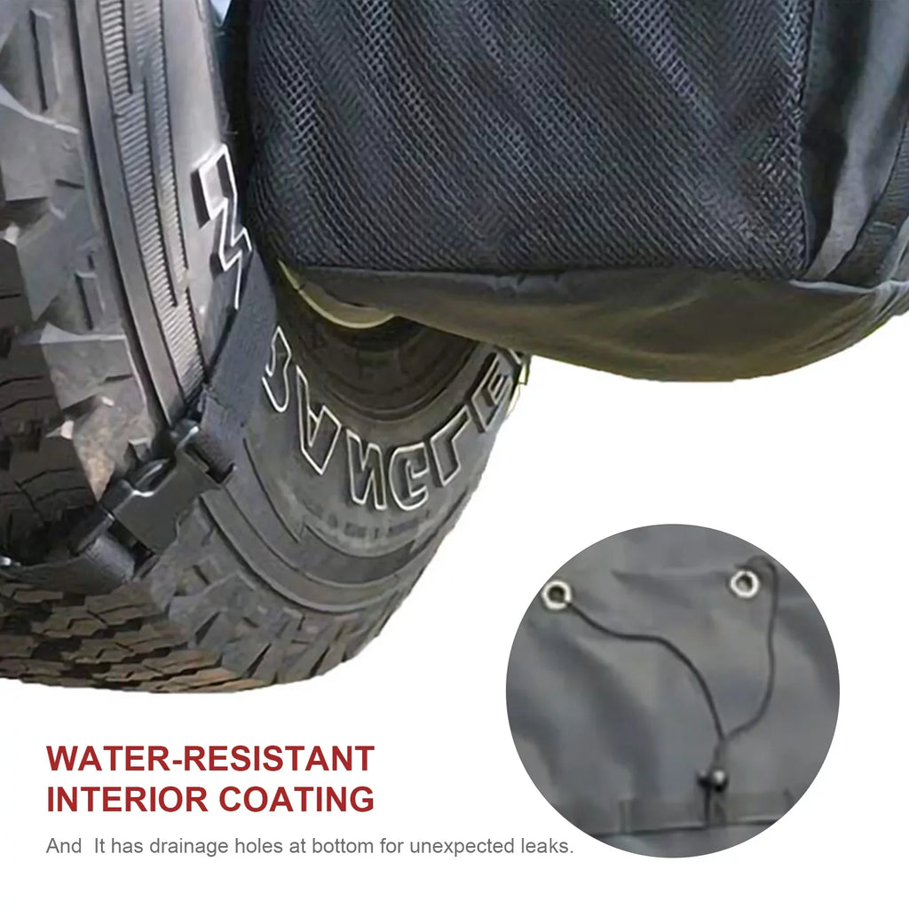 Bag Car Trash Tool Off-Road for Organizer Multi-Pockets Cargo exterior Camping Gear Tire Backpack Backpack Travel Bag Spare Storage