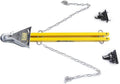 Adjustable Towing w/Chains HPDAVV Bar Compatible Tow Jeep with Kit / Yellow Adjustable System Tow Car Bar RV 5000lb Mount Truck Bumper