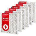 11 - made in filters (6 pleated 16x20x2 air merv pack)
