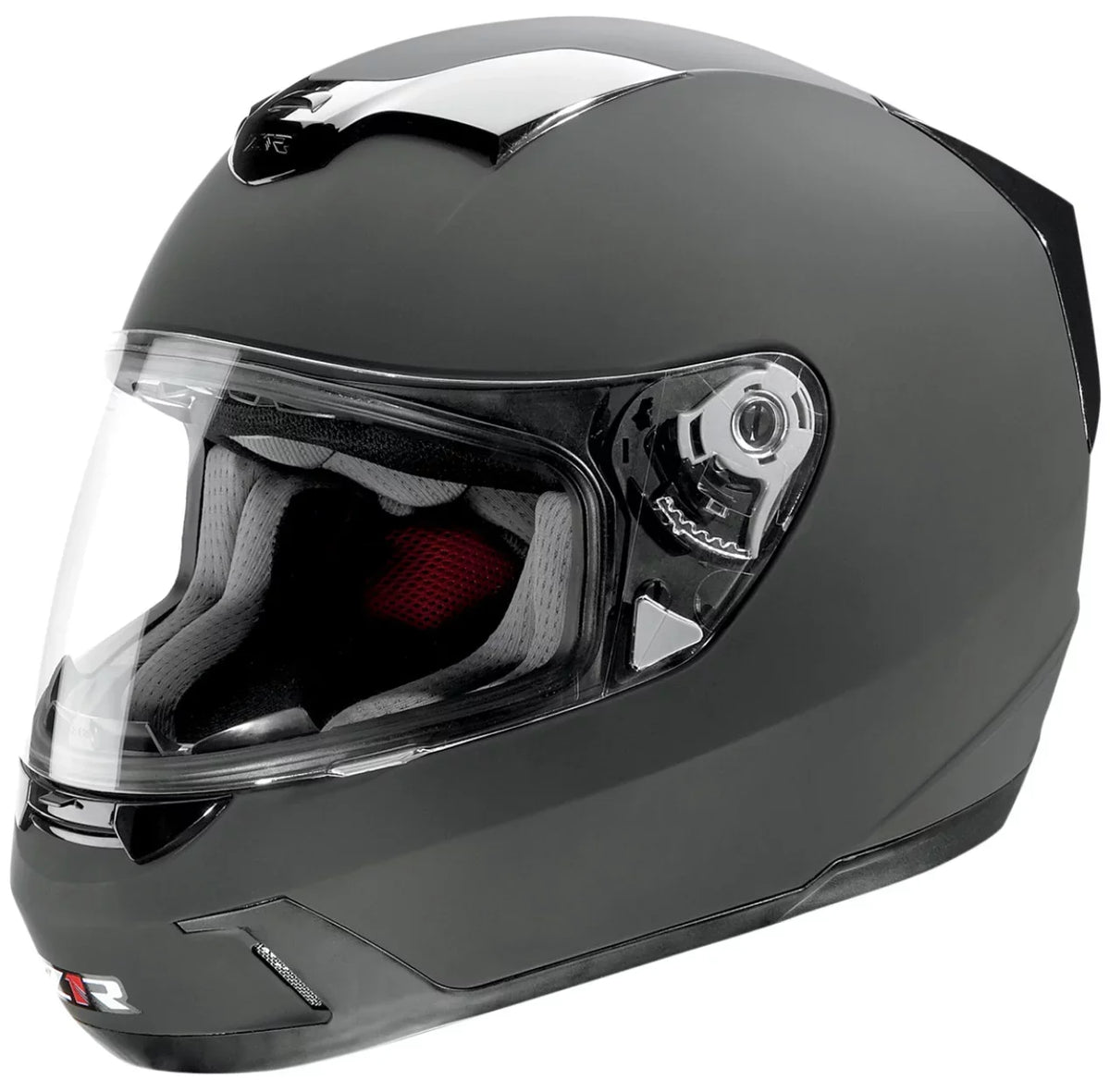 XS Helmet Motorcycle Venom Rubatone Z1R Black Solid