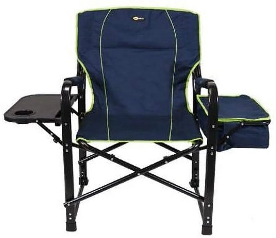 El Green Faulkner Cooler Capitan - Blue/Light Chair 69230 Director'S Folding Dark With