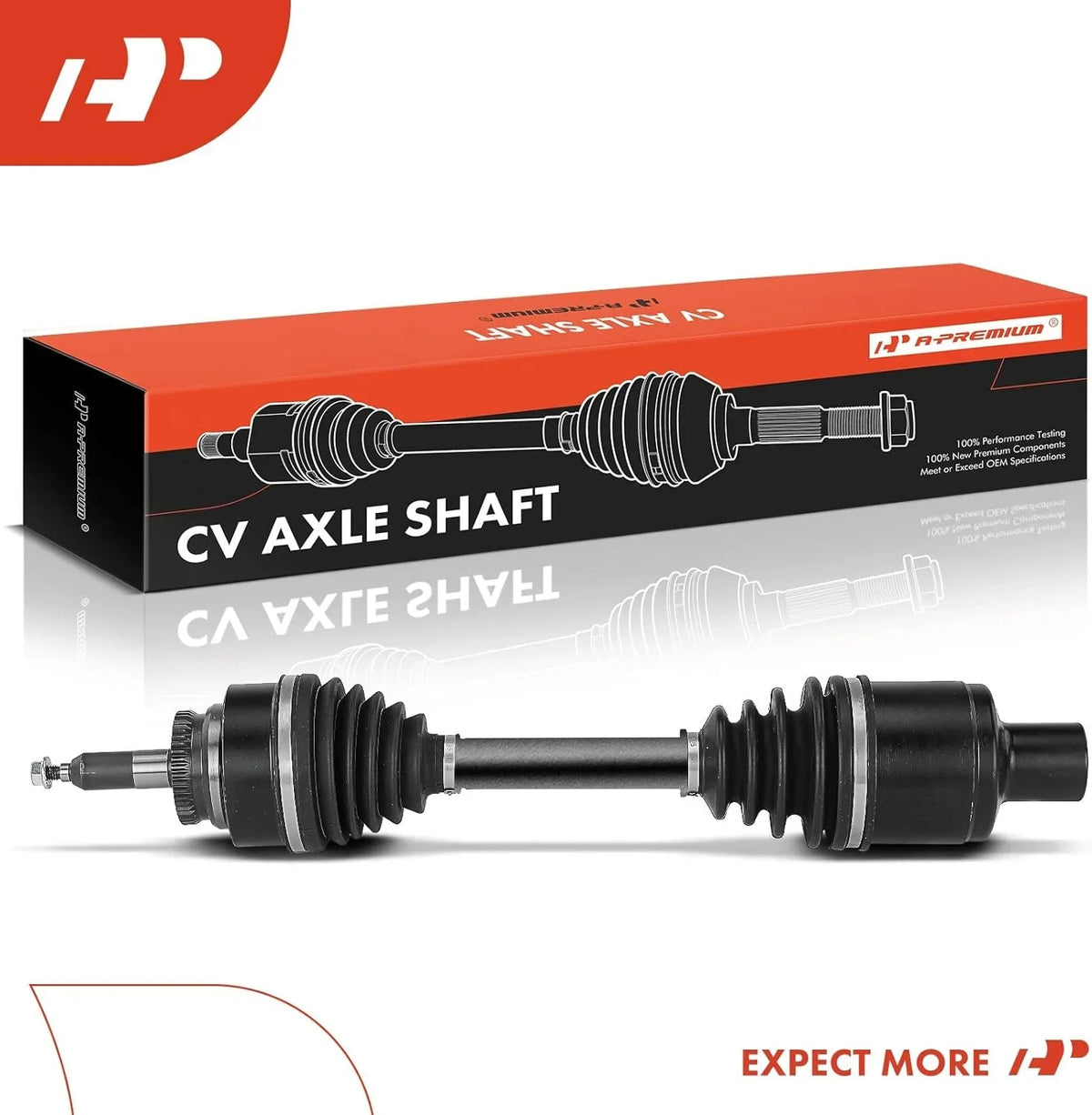 with Right Replace# Passenger 1700-701225 2013 Axle Shaft 2014, Compatible 2012 Raptor 2011 A-Premium Assembly SVT F-150 2010 Side, CV Front