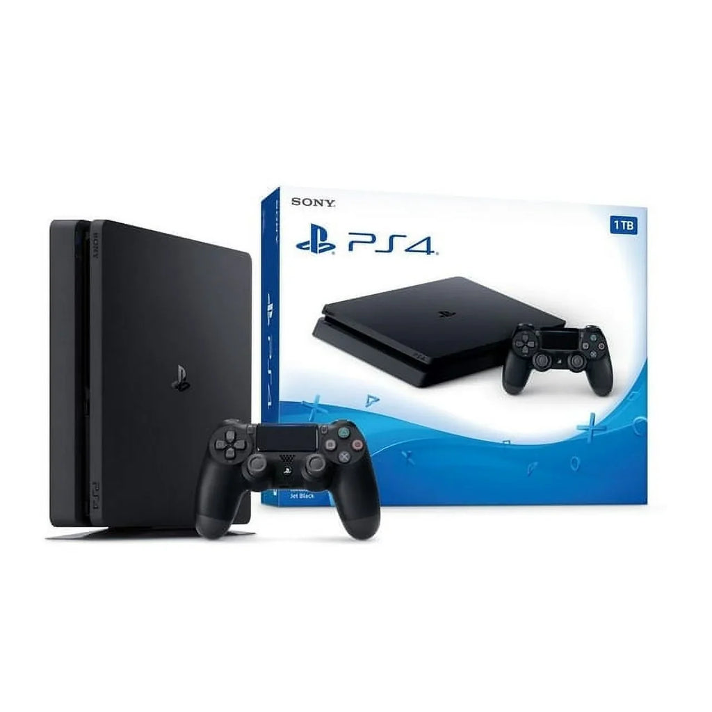 Black, Cleaning Like New Console With 500GB Kit Headset BOLT PlayStation AXTION 2215B Slim 4 Gaming Bundle
