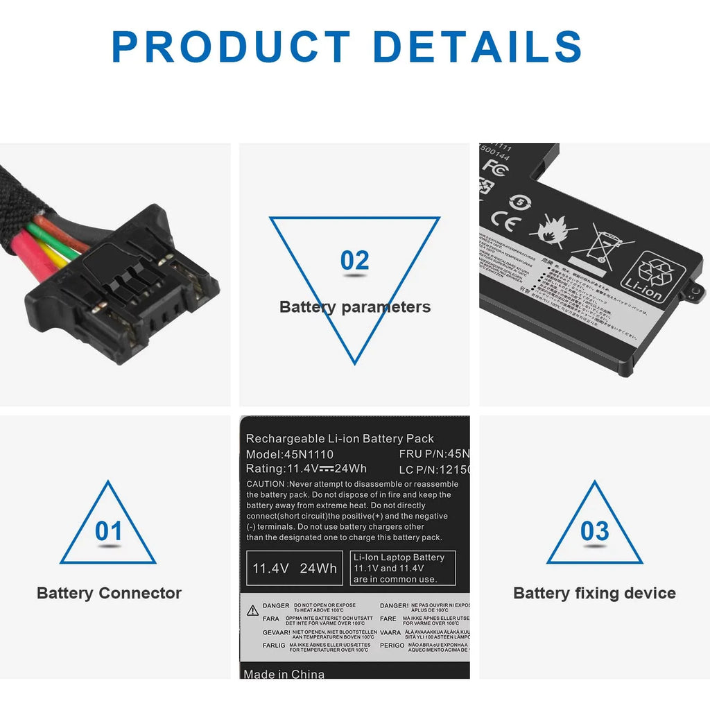 / 45N1112 for S440 T440 T460 Lenovo Battery T440S 45N1113 X240 S540 T450s ThinkPad