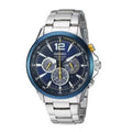 Chronograph Bracelet Core Men's Steel Seiko Blue Watch Solar SSC505 Interchangeable Dial