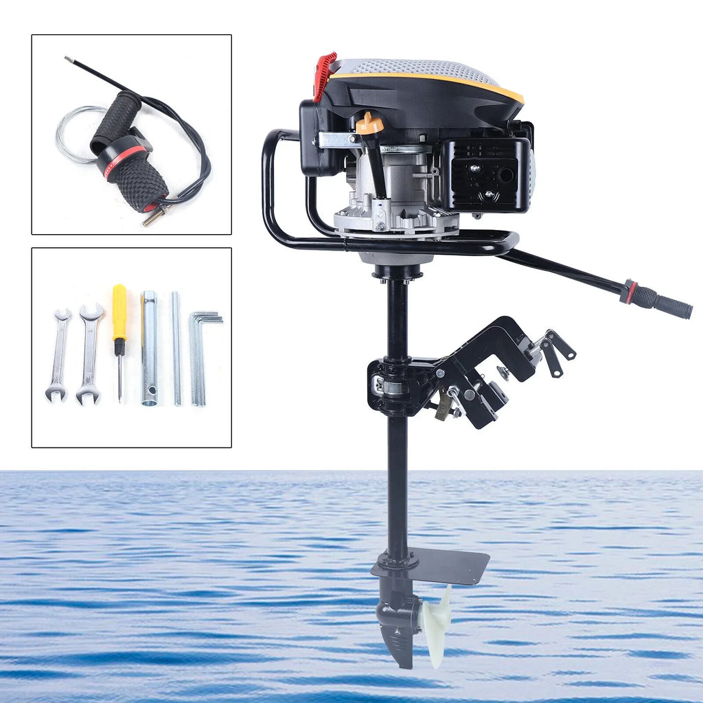 Ignition Fishing Motor Cooling 4 9 Duty with Miumaeov CC Marine Engine Single r/min HP TAS System Engine Cylinder Boat Boat Heavy 3600 Engine Stroke Air 225 Outboard