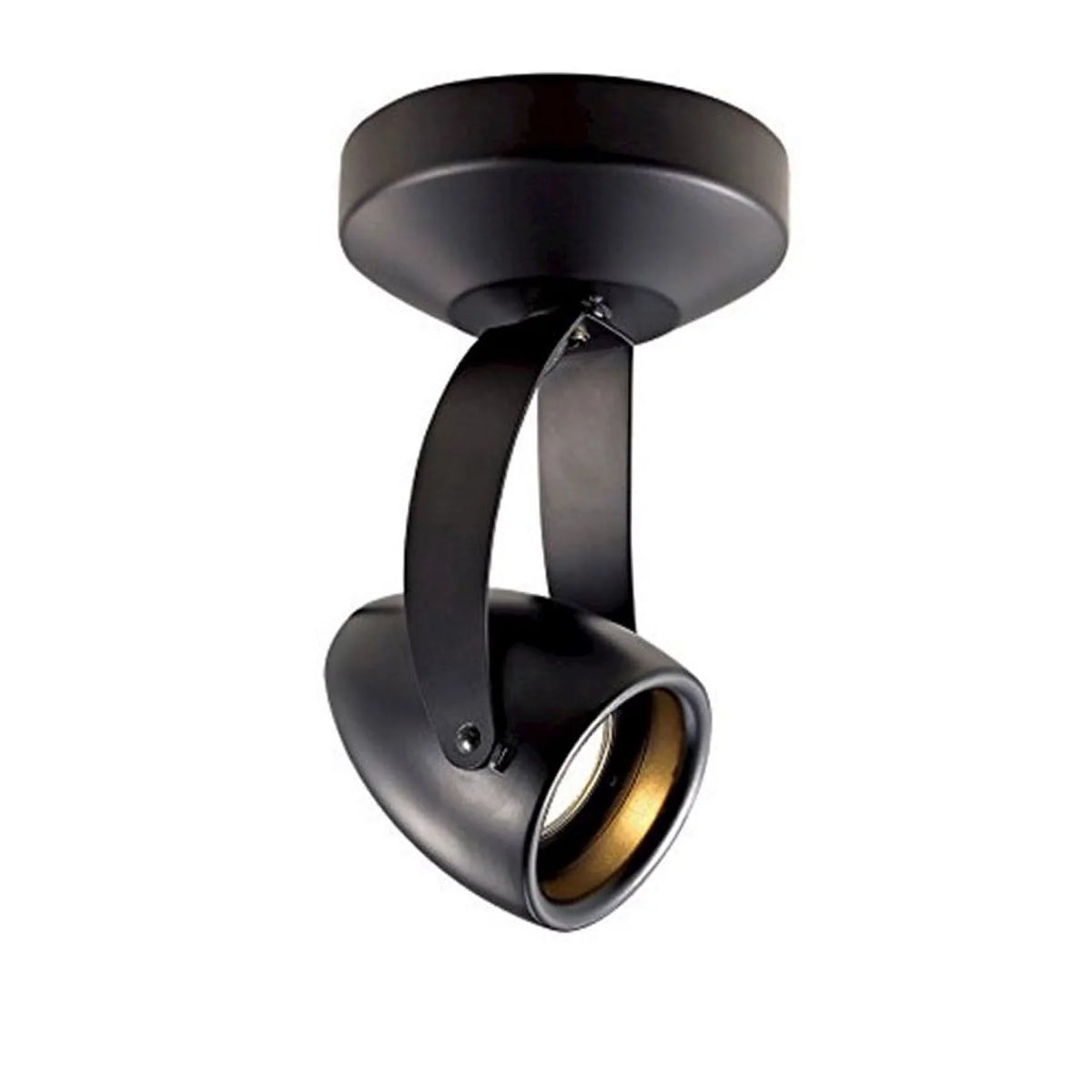 Spot Mono - Lighting Soft, 820 Impulse Black WAC MO-LED820S-930-BK Lucio 3000K