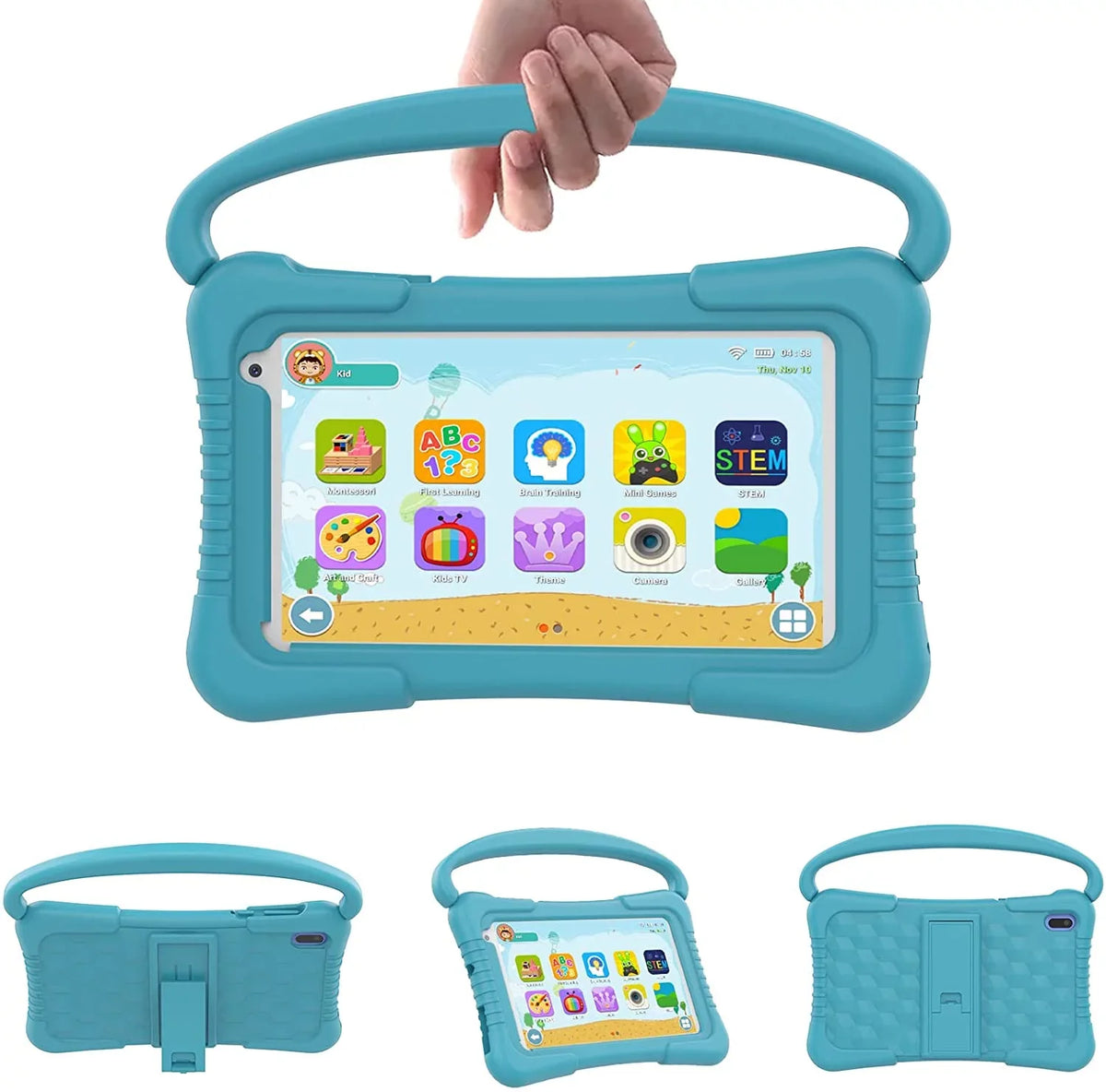 Dual Parental Tablet 32G Camera inch Kid-Proof for 2GB Kids Tablet Educational with Tablets Kids Games RAM Software Tablet Android Kids Toddler 7 Control, 11 Netflix. Pre-Installed YouTube WiFi Kids