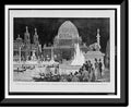 illumination by grand Charles at Exposition. of court Framed and MacMonnies's Print, x Historic night. administration Columbian fountain building.drawn the 17-7/8" electrical Graham., 21-7/8" the