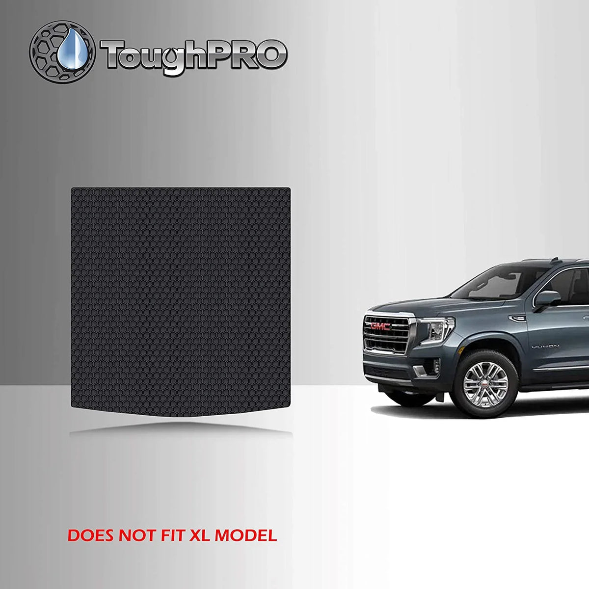 Down Compatible 2021 - Row - 3rd - Duty - All Cargo/Trunk Mat Heavy Yukon GMC Denali Accessories in with - (Made USA) climate TOUGHPRO