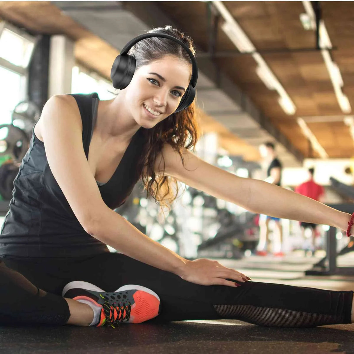 200H Bluetooth for A32 HD Wireless Workout Standby, SE/Poco Poco C65/Redmi Over-Ear Pro Note Xiaomi - with -Black 5G/Redmi Mic Sound Pad 12R - 5G, Headphones Playtime, 20H M6 & UrbanX Travel 12