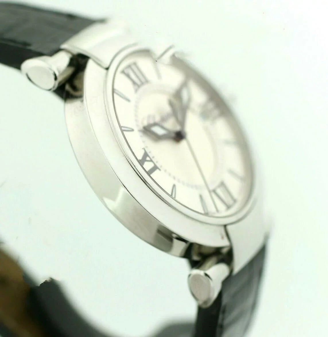 W/B/P Steel Women's Leather Black 8532 Watch Swiss Quartz 36mm ImperialE Chopard