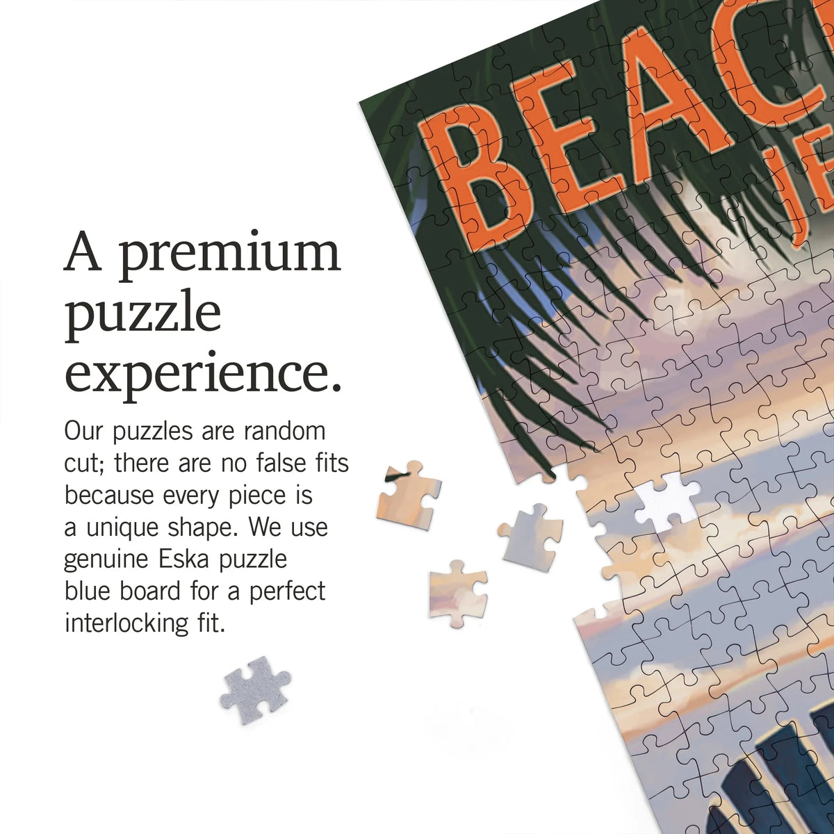the Beach Press Jekyll Beachtown, on Adirondack Lantern Georgia, Puzzle, Chair Island, Jigsaw Piece 1000