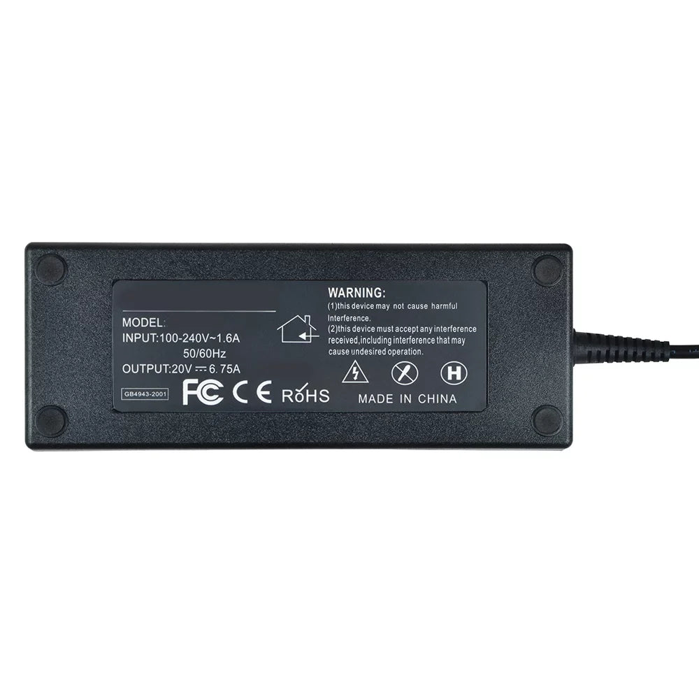 135W 80WK 81A0 CJP-Geek AC 80Y5 Legion 80YY1 Adapter Y520-15IKBN Power Lenovo Charger for