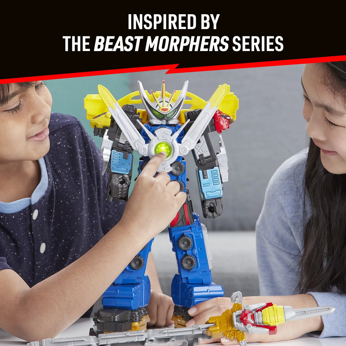 X Power (5") Action Kids Beast Ultrazord Boys Girls Figure Toy Rangers: Morphers for and