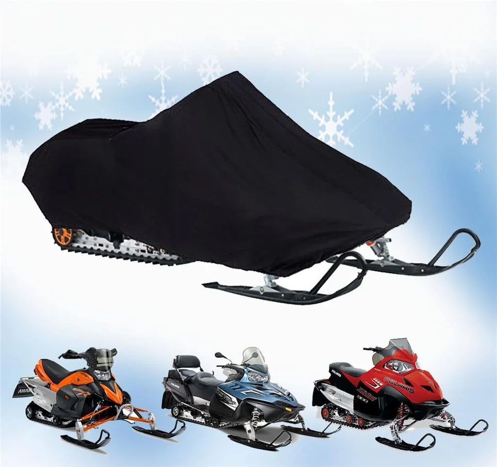 SNO the Arctic M1000 Compatible Cat Cover for Storage PRO Black. Snowmobile Sled. Model All 153 2007-2009 Denier Snowmachine 200