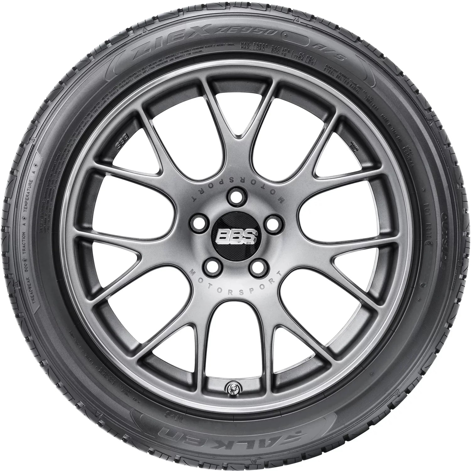 BW A/S Falken All 97H 245/50R16 Ziex ZE950 Tire Season