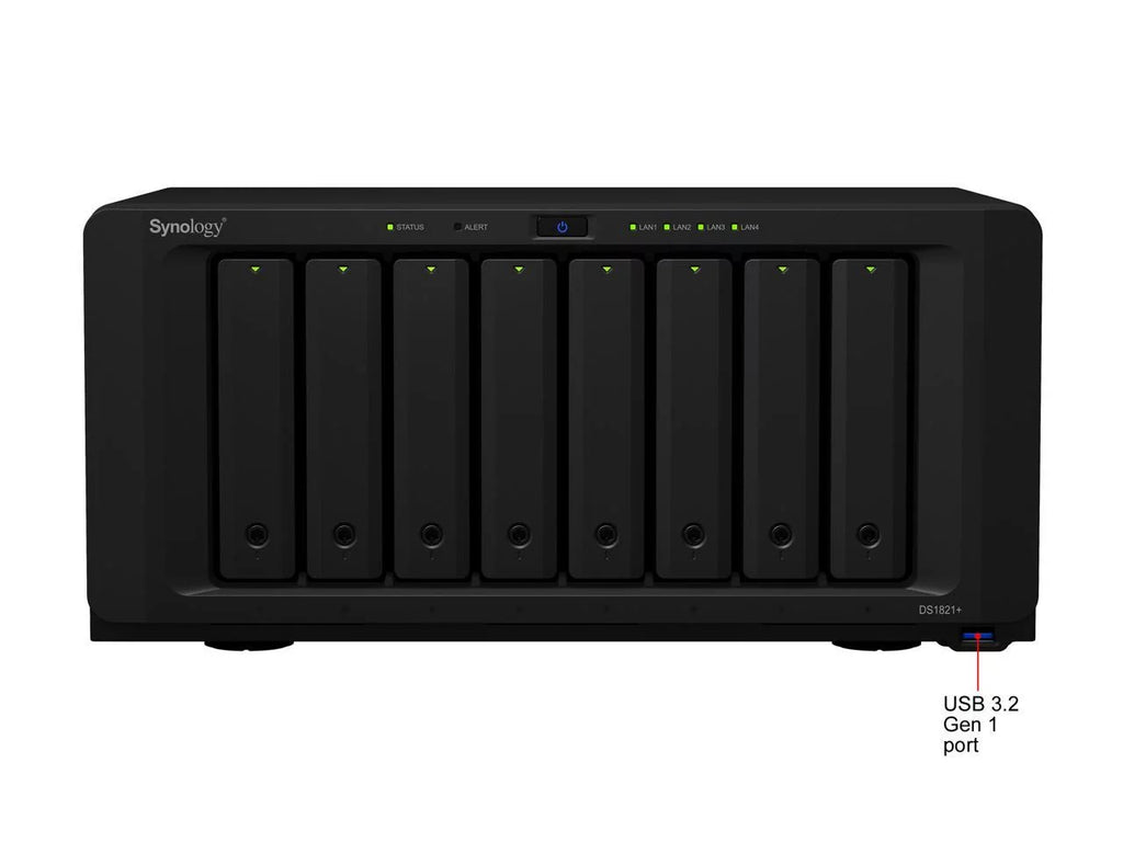 8 (Diskless) DiskStation NAS bay Synology DS1821+