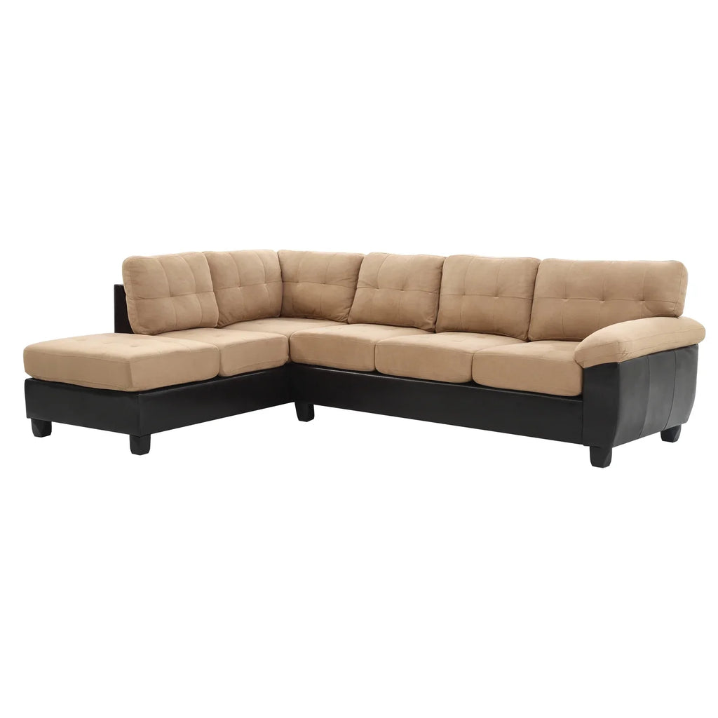 Renaissance , G908B-SC Sectional Mocha Retro