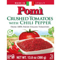 with - of Crushed 12) Pomì (Pack Chili 13.8oz Pepper Tomatoes