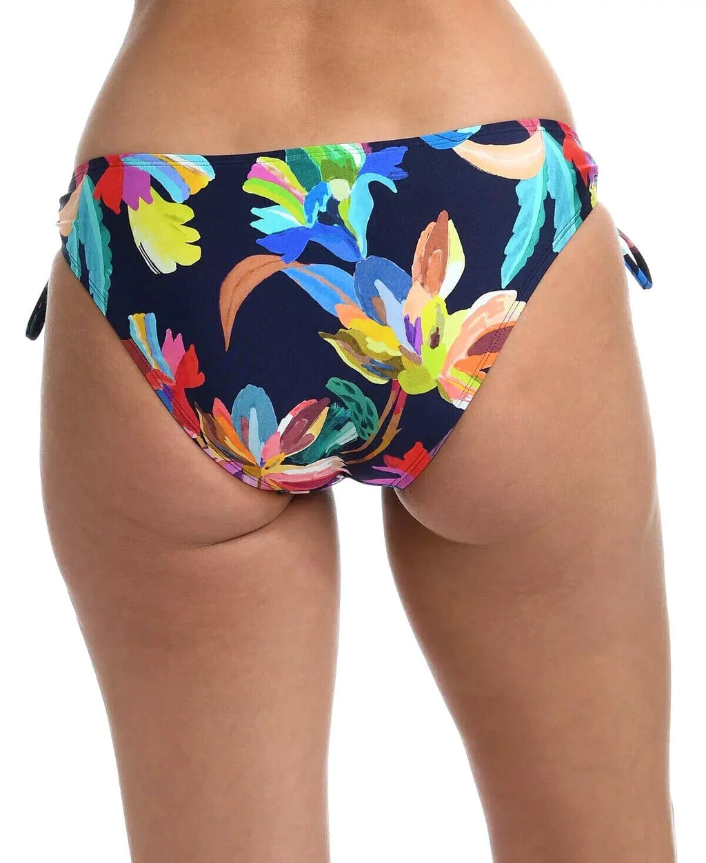 Bottom, INDIGO Swim Side-Tie Adjustable Blanca Bikini 16 US La