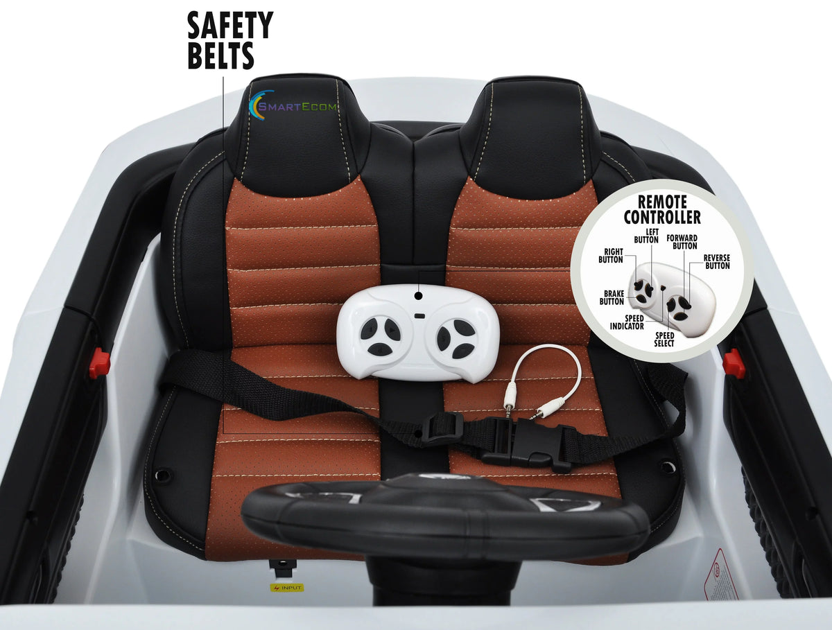 SL65 for 12V -Benz Kids Ride on with Car Remote Control Powered