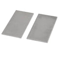 Boat Plates Inch | MasterCraft 6 3 Aluminum (Pair) Backing x