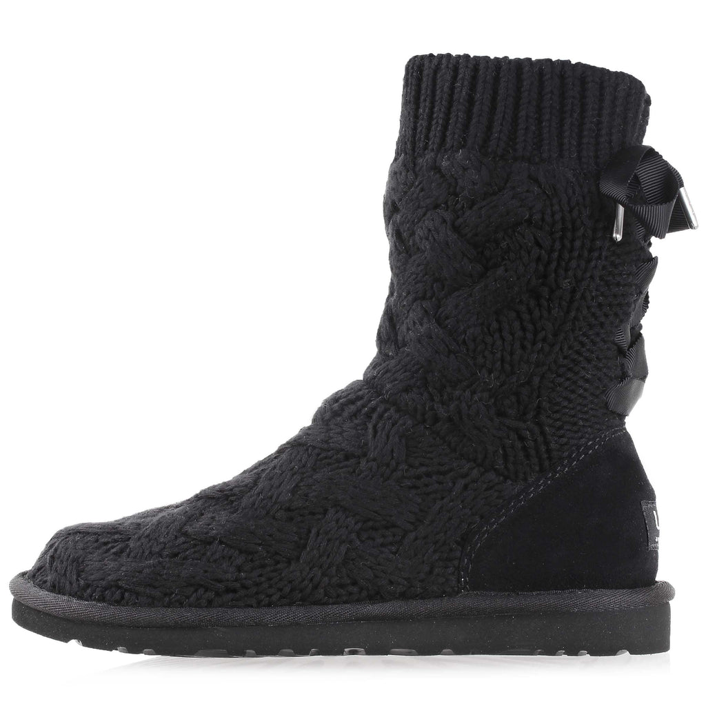 6 Boots Black Australia Womens Ugg Isla Knit